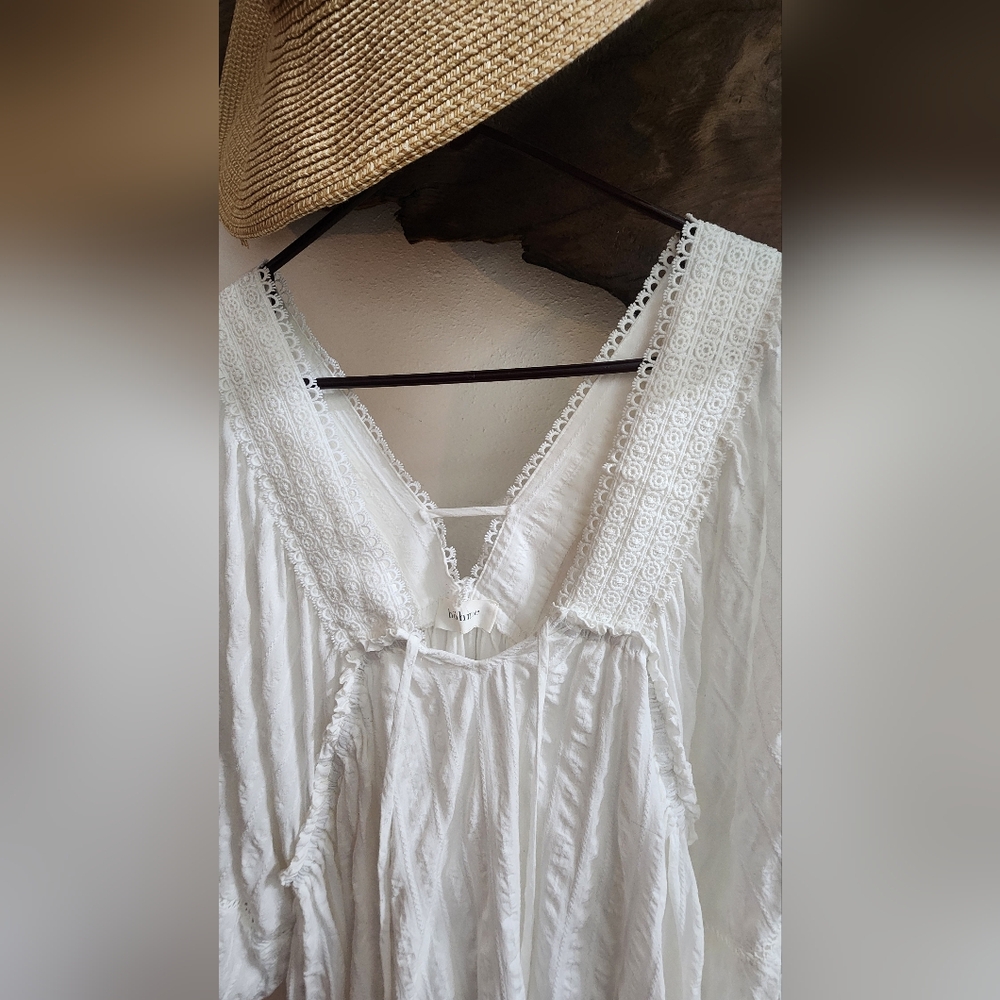 Boheme White Lace Blouse